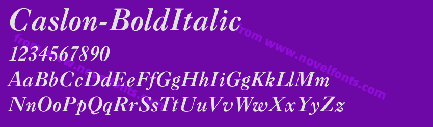 Caslon-BoldItalicPreview