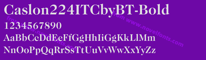 Caslon224ITCbyBT-BoldPreview