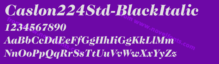 Caslon224Std-BlackItalicPreview