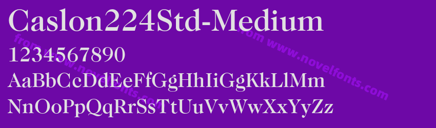 Caslon224Std-MediumPreview