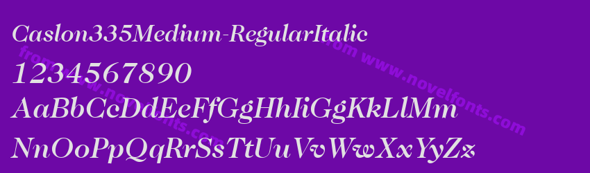 Caslon335Medium-RegularItalicPreview