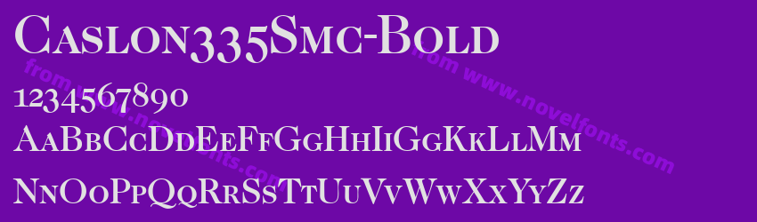 Caslon335Smc-BoldPreview