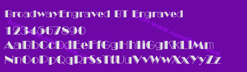 BroadwayEngraved BT EngravedPreview