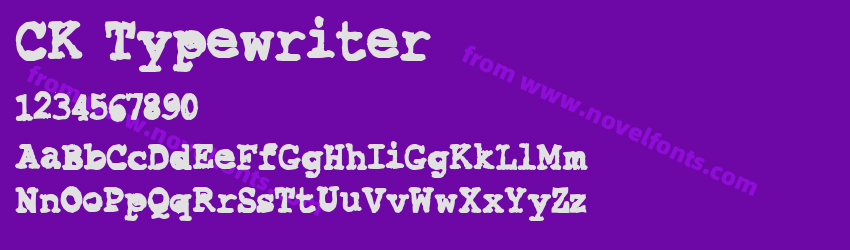 CK TypewriterPreview