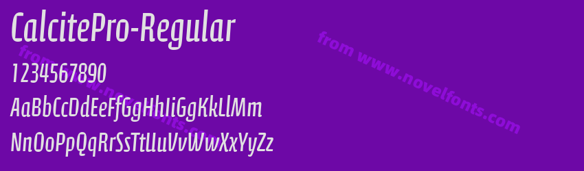 CalcitePro-RegularPreview