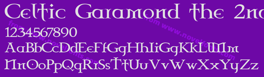 Celtic Garamond the 2ndPreview