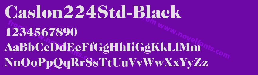 Caslon224Std-BlackPreview