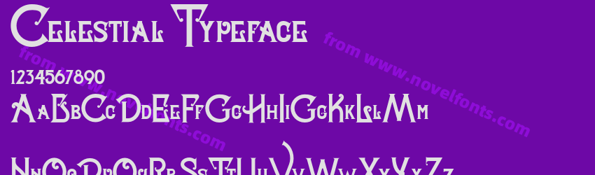 Celestial TypefacePreview