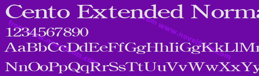 Cento Extended NormalPreview