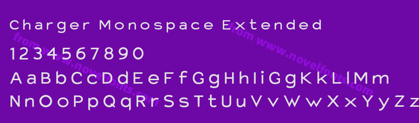 Charger Monospace ExtendedPreview