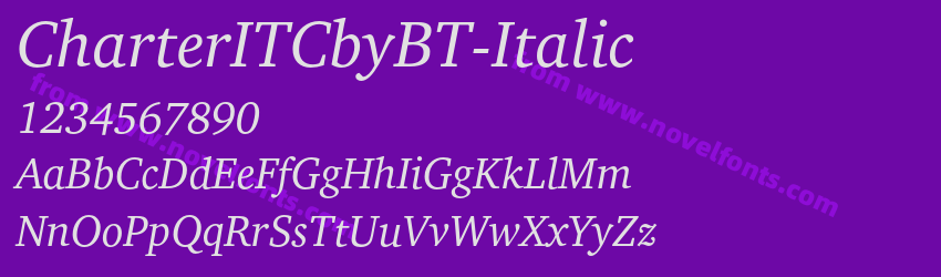 CharterITCbyBT-ItalicPreview