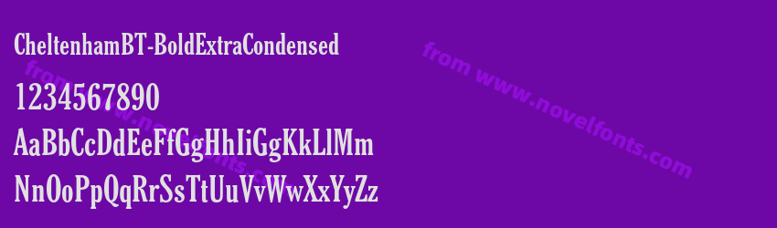 CheltenhamBT-BoldExtraCondensedPreview