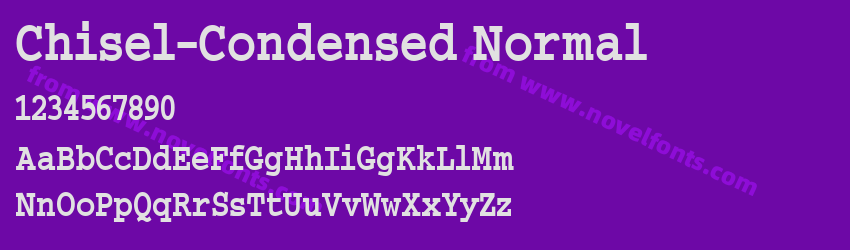 Chisel-Condensed NormalPreview