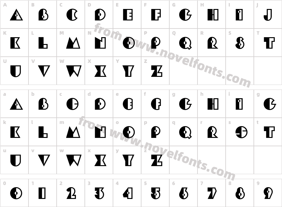 CgEclipseCharacter Map