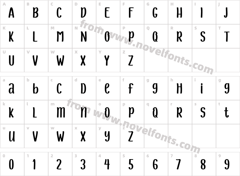 Christmas SmilingCharacter Map