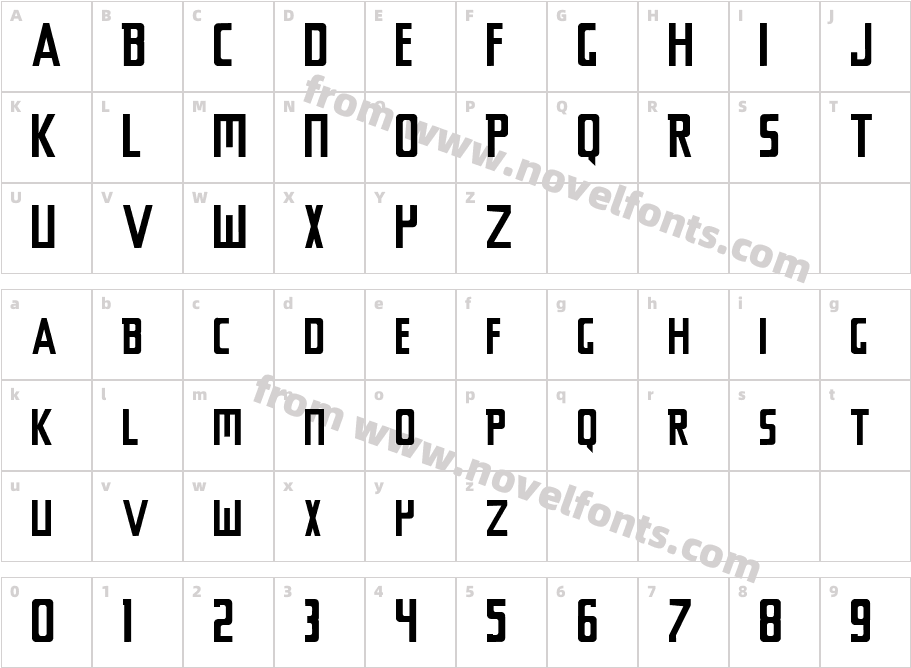 ChyelovekCharacter Map