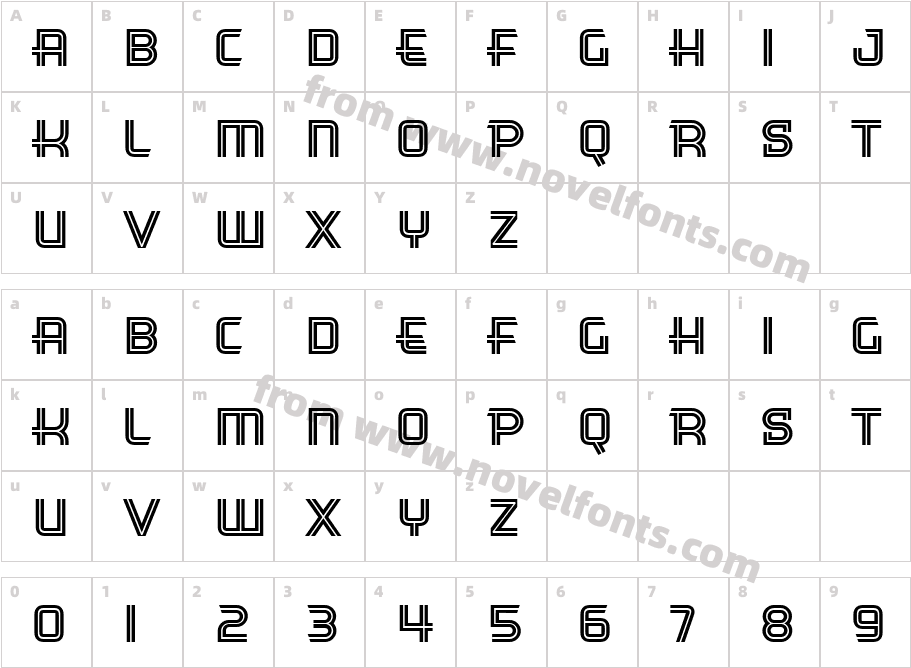 Cinema Gothic BTN InlineCharacter Map