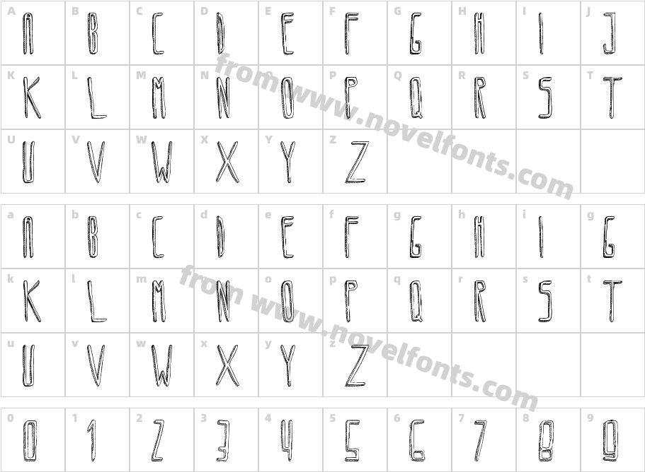 CircoexANTIPIXEL.com.arCharacter Map