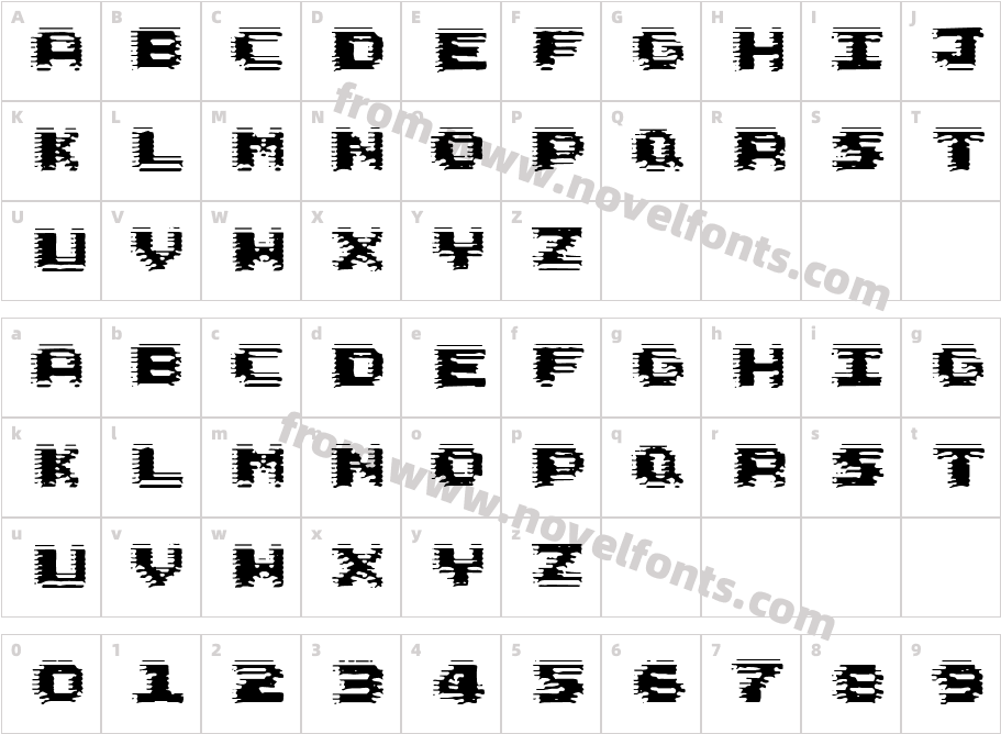 Circuit ScrapingCharacter Map