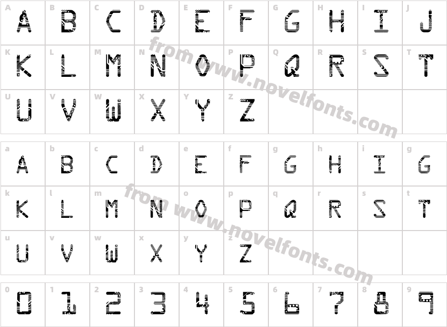 CircuitCharacter Map