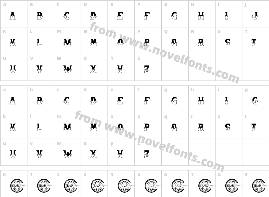 CircusFunDemoRegularCharacter Map