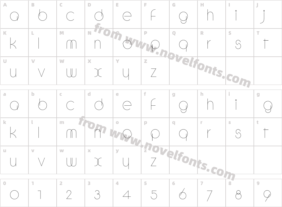 CirkulusEFCharacter Map