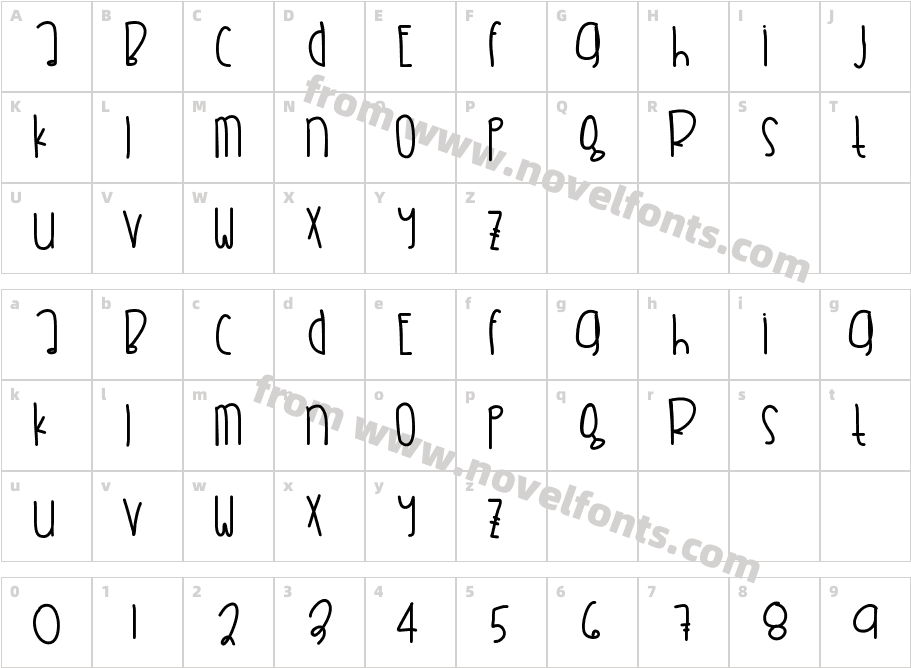 CitrusGrapefruitCharacter Map