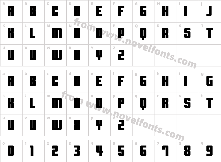 ClearwerkkraftremixCharacter Map