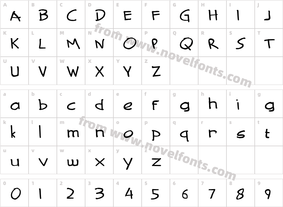 ClemiraCharacter Map