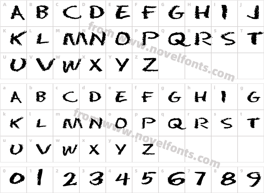 ChalkDustExtendedCharacter Map