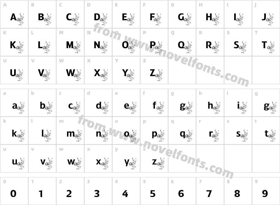 ADFBEasterBunnyCharacter Map