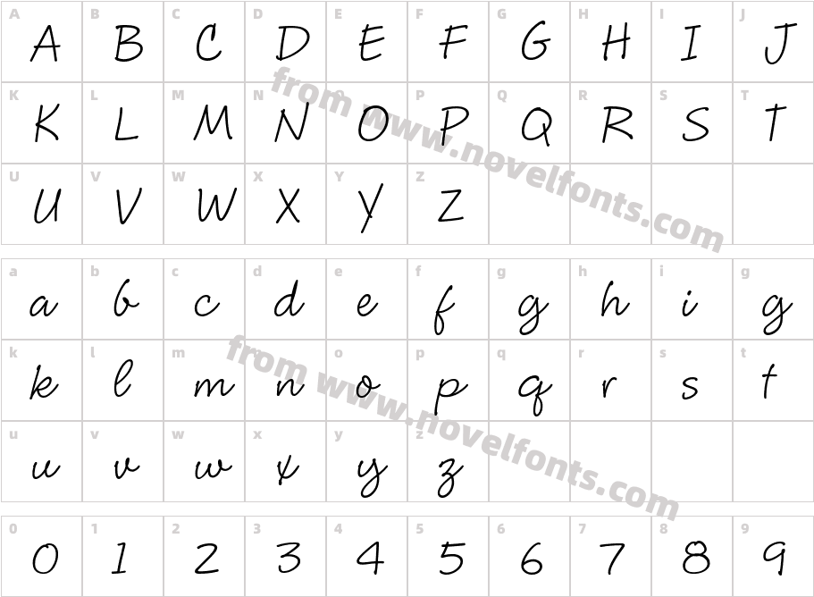 CluffHmkCharacter Map