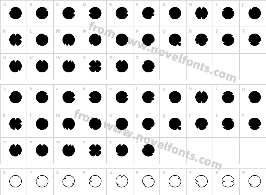 Code S RegularCharacter Map