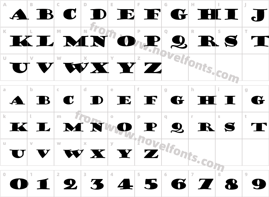 Coffee-Sack-Extended NormalCharacter Map