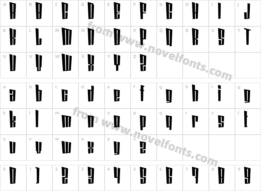 Coin Locker DaturaCharacter Map