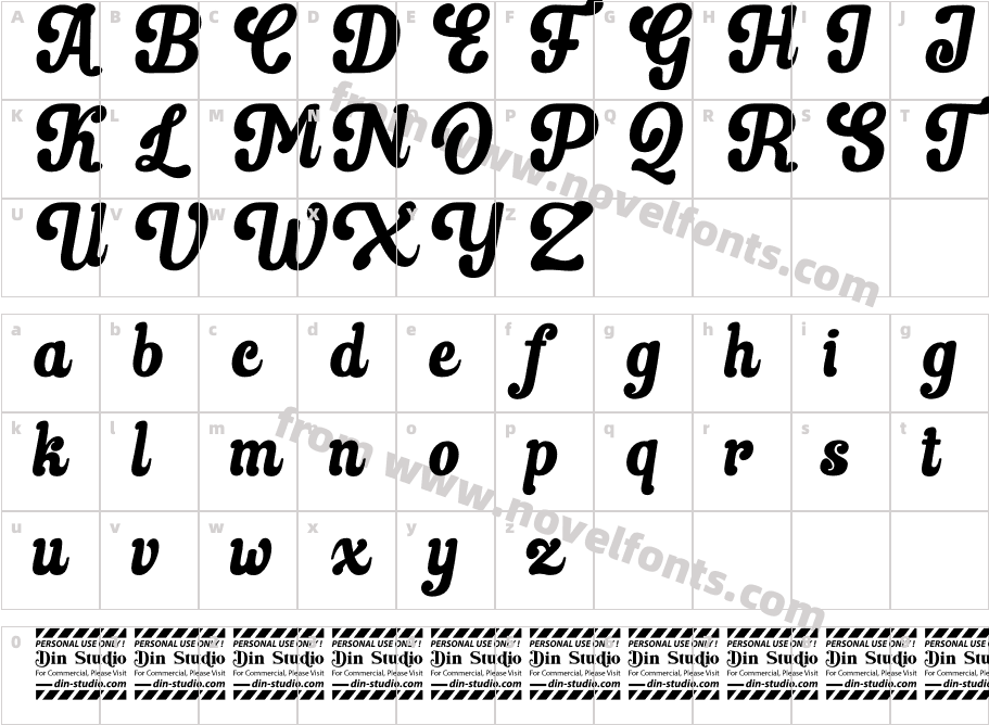 Cold Daylight personal useCharacter Map