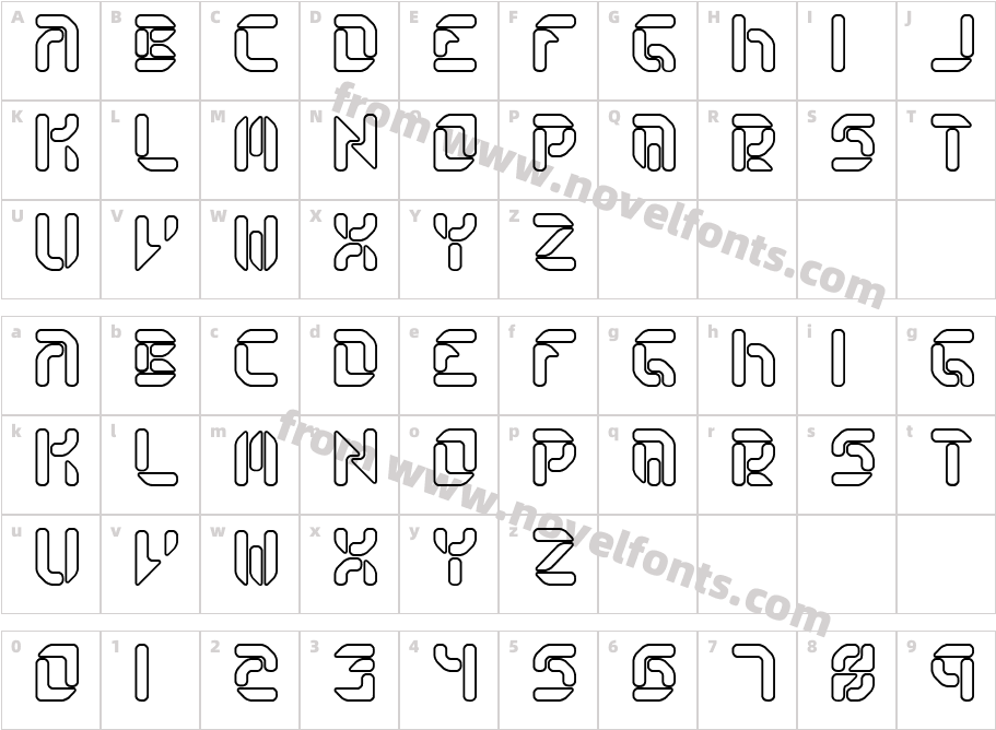 Collective RO (BRK)Character Map