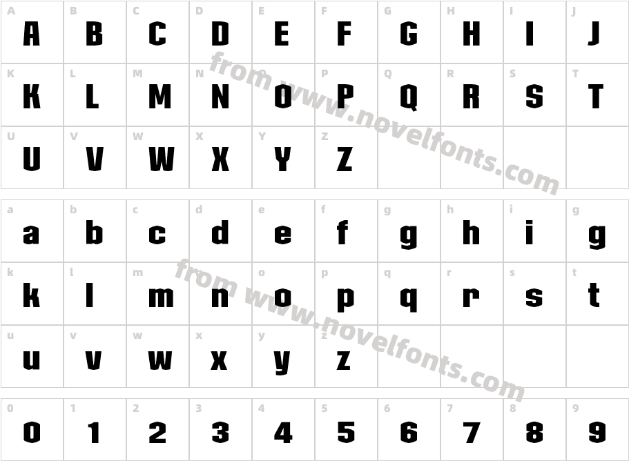 CollosMediumCharacter Map