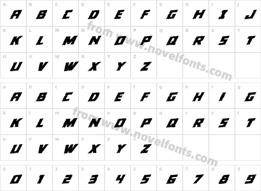 Colossus Rotated RotatalicCharacter Map