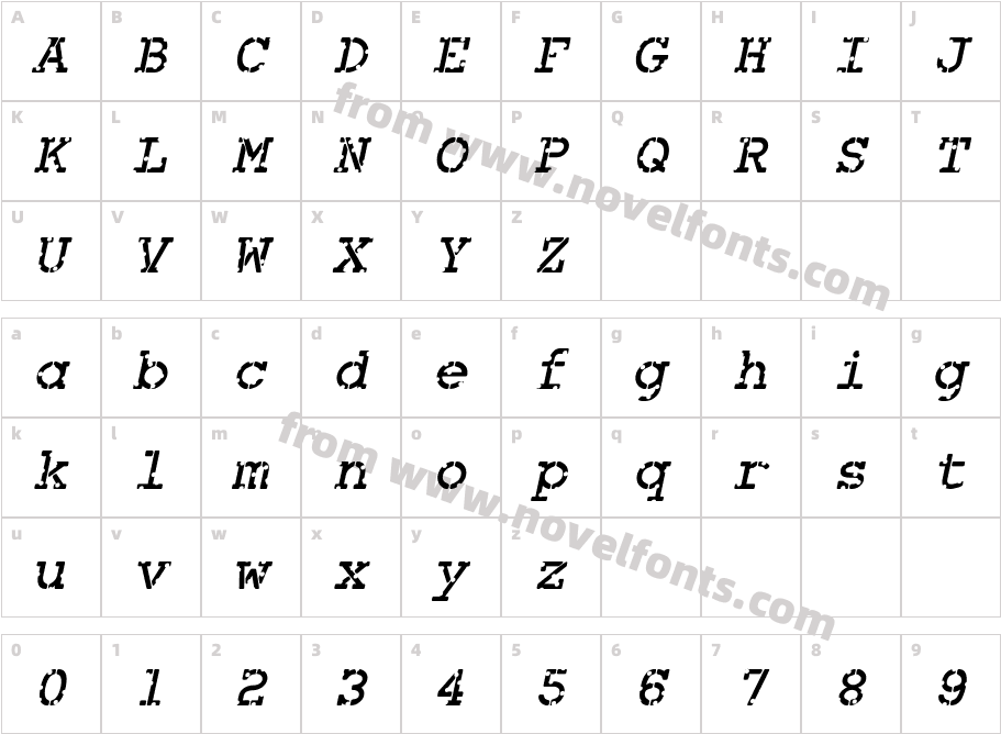 Combat Tested BTN ObliqueCharacter Map