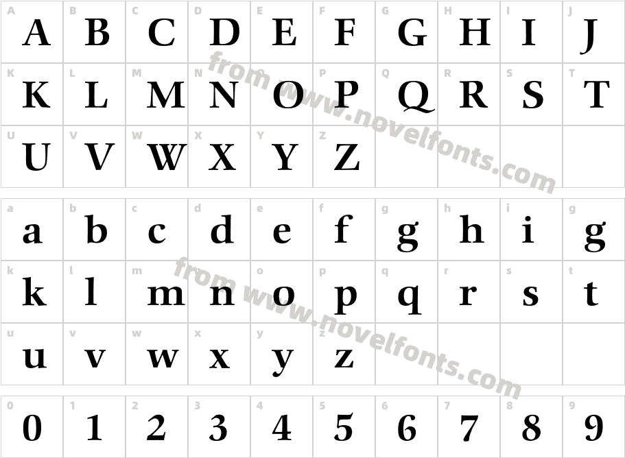 ComeniusBQ-MediumCharacter Map