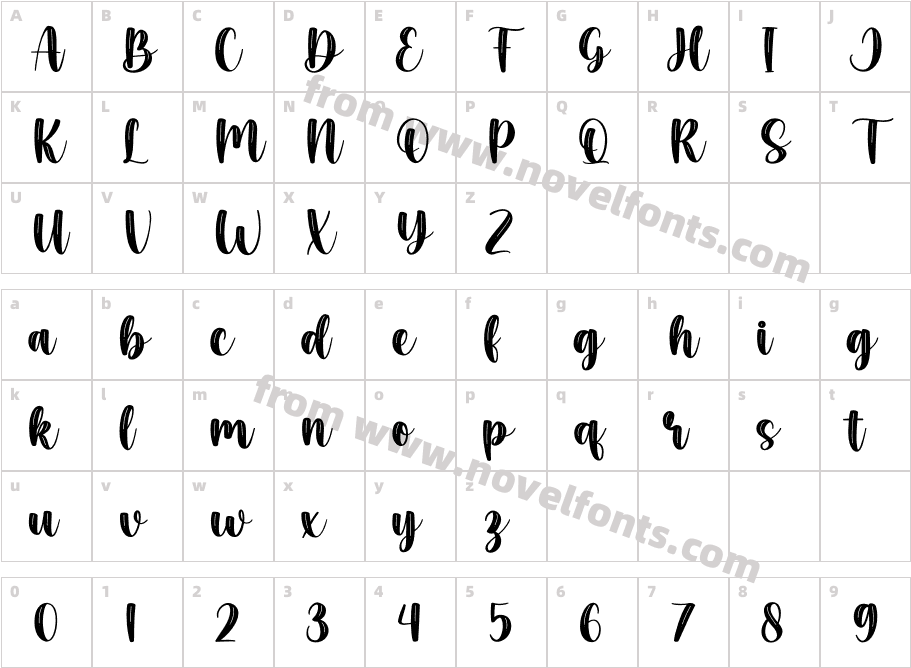 Comfort Zone InlineCharacter Map