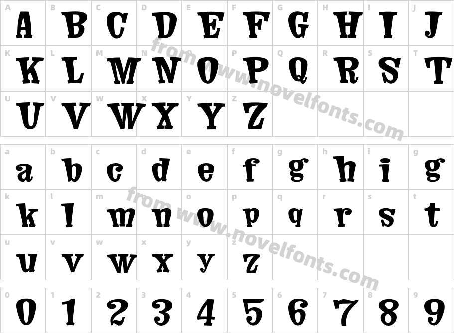 Comic CoverCharacter Map