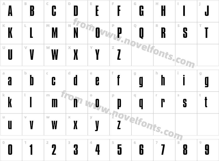 Commador NormalCharacter Map