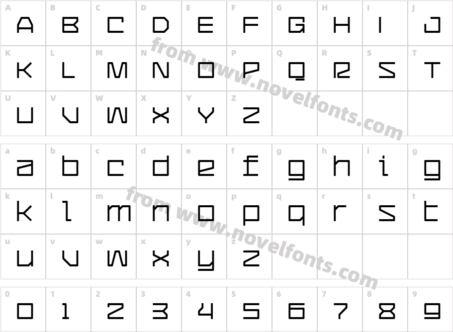 CommunityService BoldCharacter Map