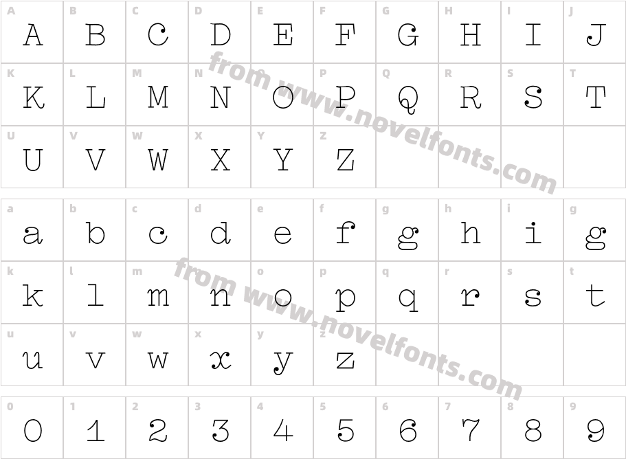 Compagnon LightCharacter Map