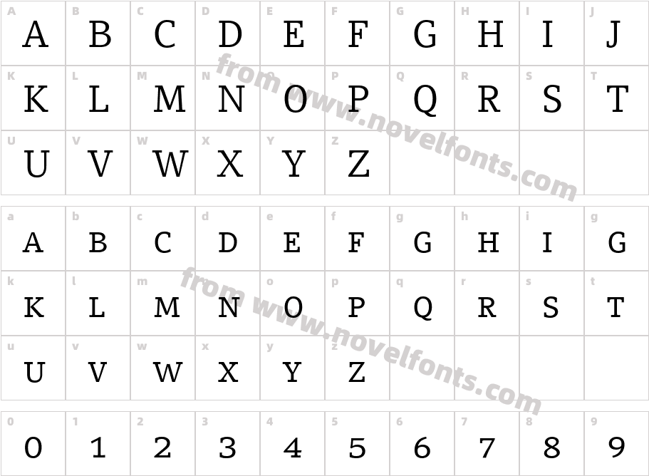 CompatilLetter LT Regular Small CapsCharacter Map