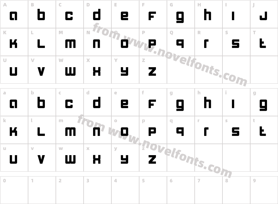 ComputerCharacter Map