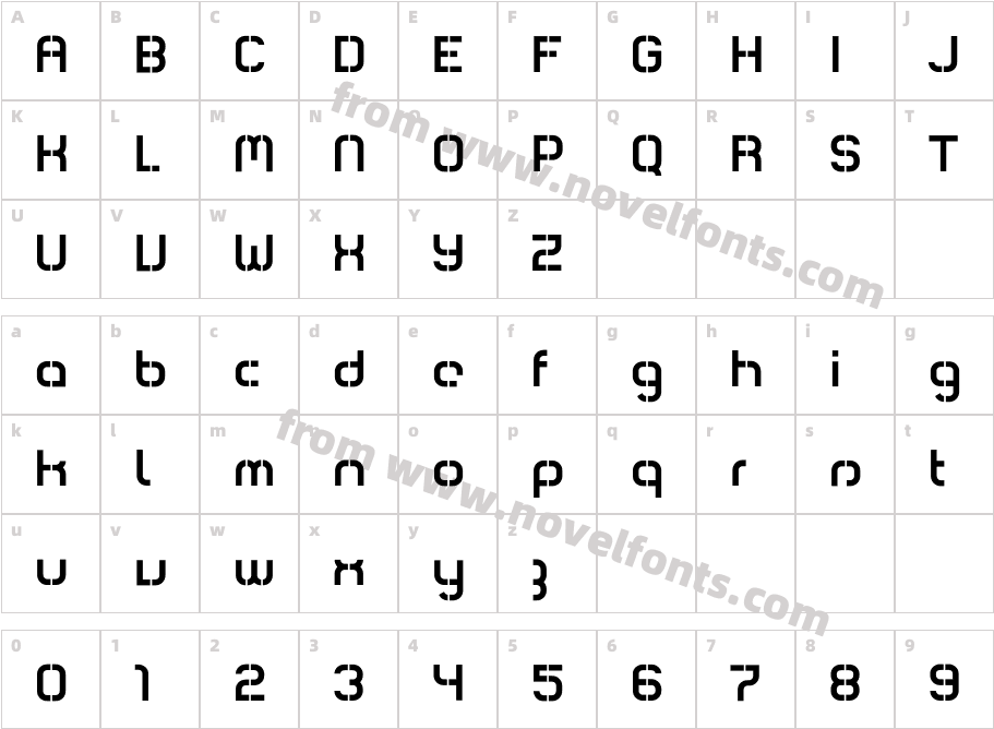 Comsat-BoxCharacter Map