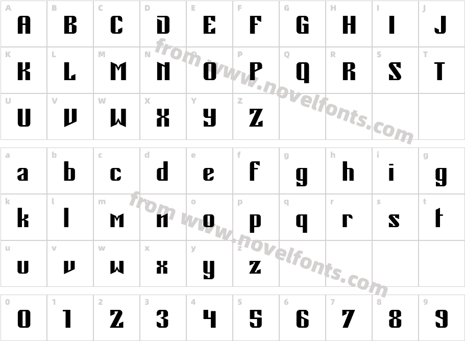 ConcreteCharacter Map